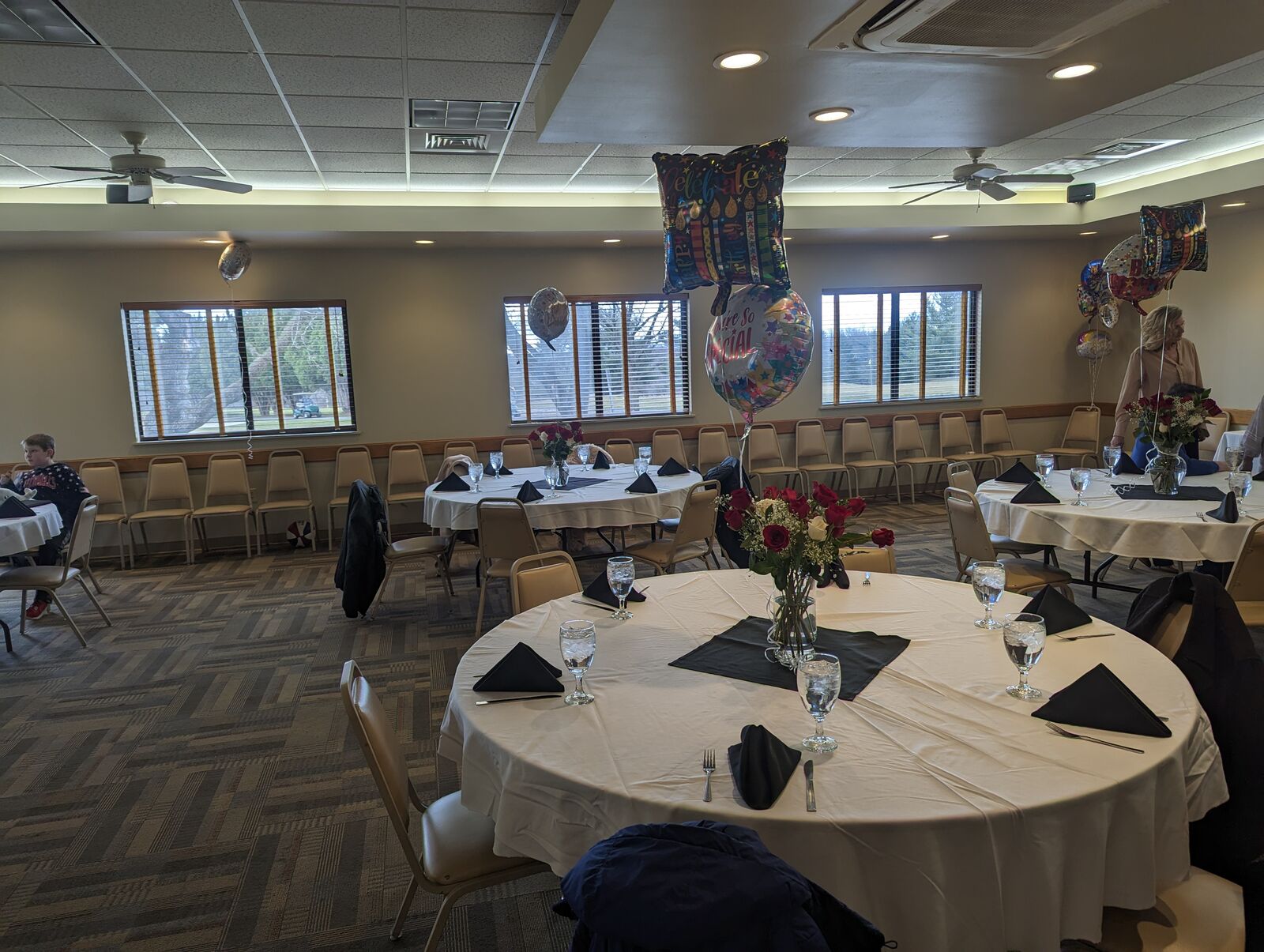 Caddy Shack event setup